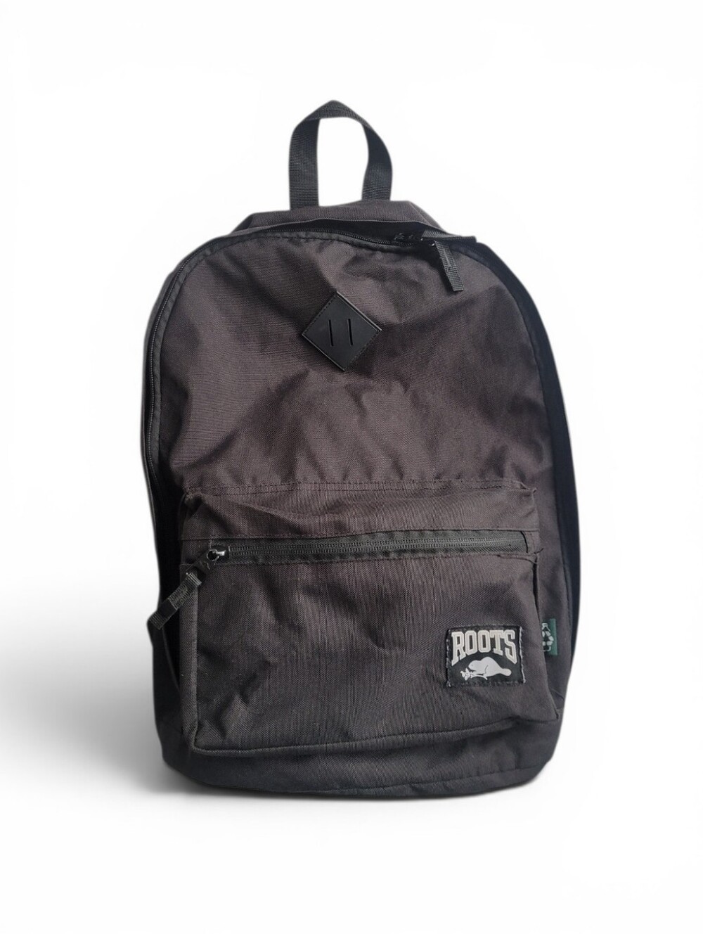 Roots Backpack Lightweight Black Minimalist Unisex